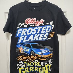 Kellogg's Frosted Flakes Black Graphic Tee